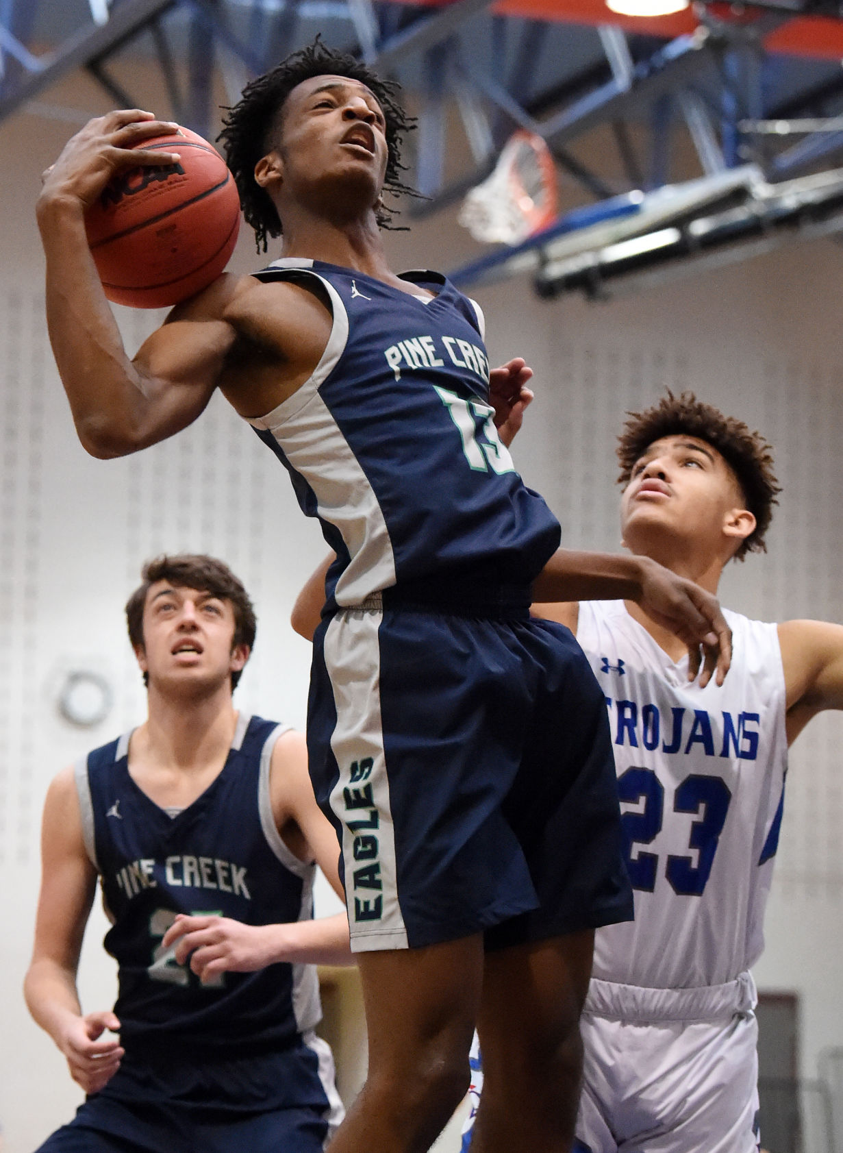 PHOTOS: Fountain-Fort Carson Trojans (58) Pine Creek Eagles (70)